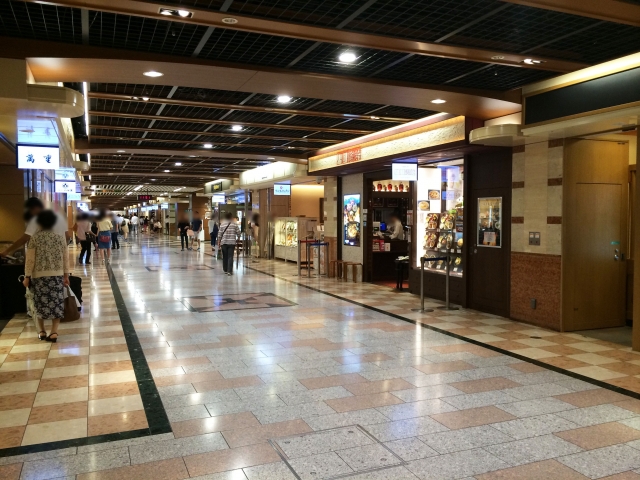 地下街の飲食店