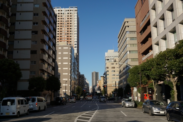 池袋の劇場通り