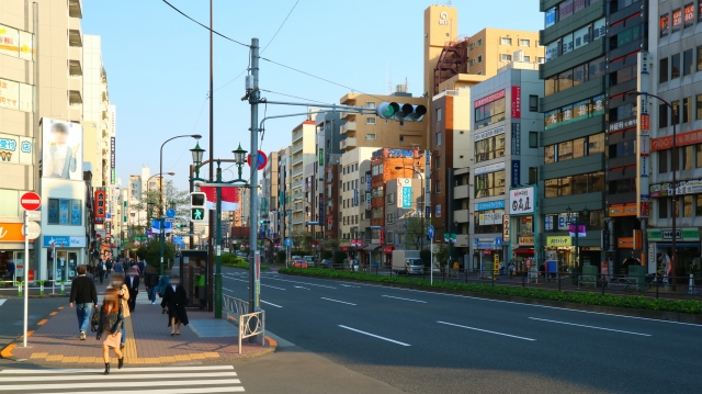 巣鴨の商店街