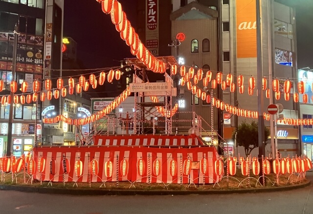 巣鴨納涼盆踊りのやぐら