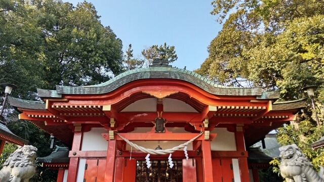 熊野神社正面