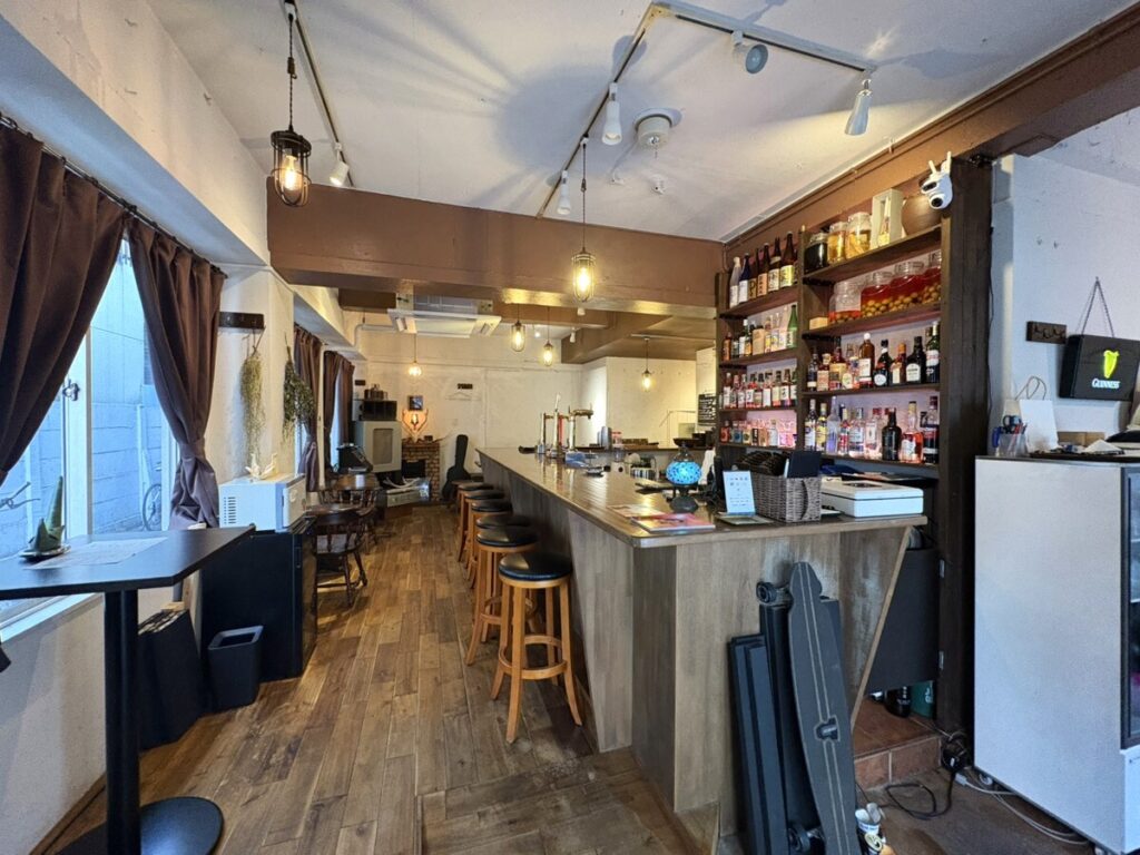 「WILD NOTE TABLE」の店内。