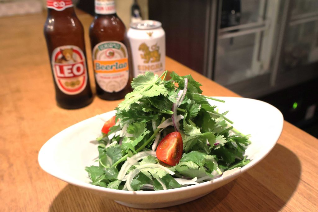 「ヤムパクチー」。