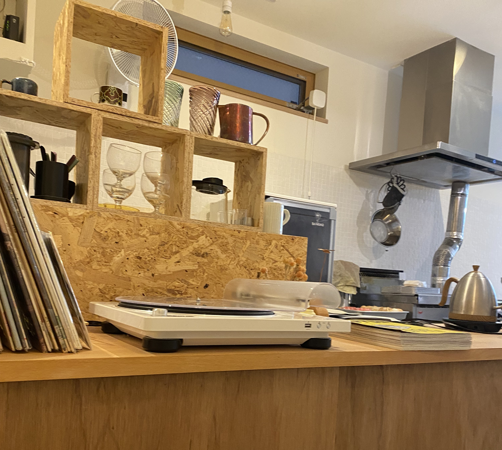 カウンターまわり