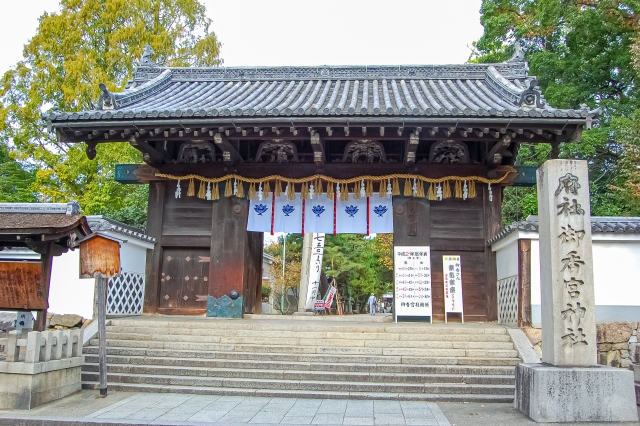 京都の御香宮神社