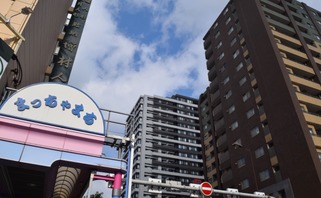 松屋町筋の看板