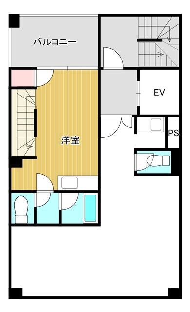 【⼤阪市中央区】日本橋駅徒歩3分 駅近 好立地 19坪 2階飲食店物件
