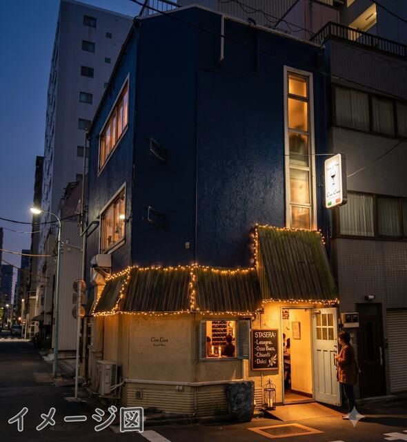 【中央区・新富町駅徒歩2分】東京メトロ有楽町｜11.23坪・飲食店可！角地で視認性良好なコンパクト店舗