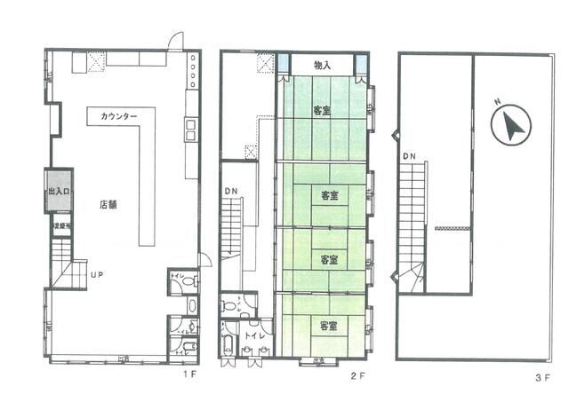 【八王子市・北八王子駅徒歩1分】67坪一括貸し／焼鳥居抜き／飲食可／動力あり