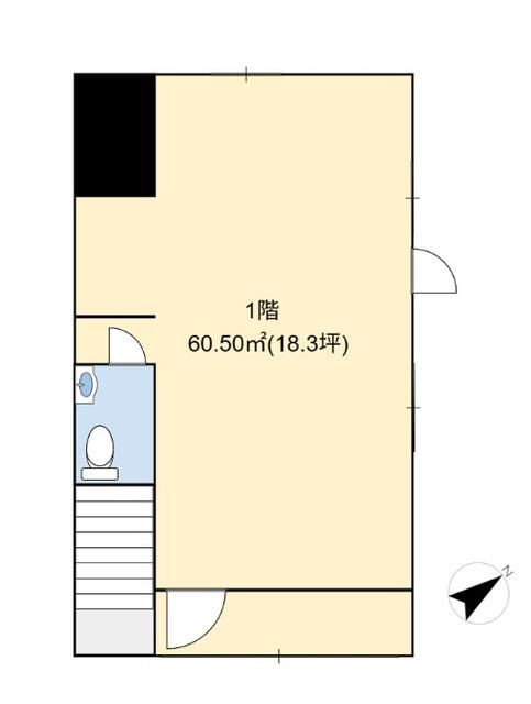【千葉県習志野市】京成⼤久保駅3分！南東向き 1階路面店 角部屋スケルトン物件