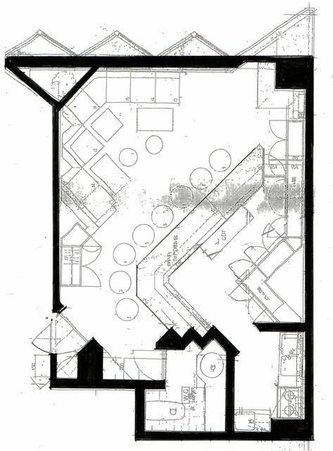 【名古屋市・新栄町駅徒歩5分】ホテルバーのような上質空間！翡翠色の石カウンターが映える居抜き物件◎24時間利用可・土日祝営業可／設備充実