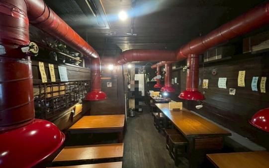 【品川区・大井町駅徒歩5分】炭火可能な1階焼肉店居抜き物件／飲食店673件が集まる駅近商圏・約10.15坪
