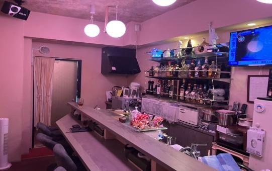 【墨田区・錦糸町駅徒歩4分】ワンオペ可能なスナック居抜き物件／営業時間制限なし／約5坪