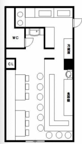 【大田区】御嶽⼭駅徒歩5分/国道沿い/視認性良好◎/角部屋/カウンター付/１階路面店/居抜き物件