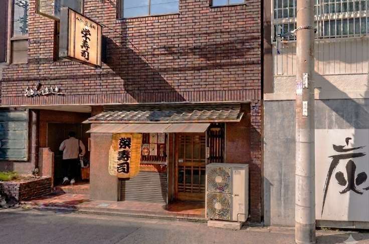 【大阪北区・東梅田駅徒歩9分】兎我野町・西天満エリア！露天神表門筋沿い路面寿司店居抜き物件／約15.9坪・52.8万円