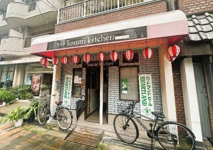 【大阪市住吉区・あびこ駅徒歩6分】小規模な飲食店が密集するエリアに位置する、1階路面の居酒屋居抜き物件／約11.4坪