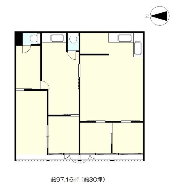 【大阪市都島区・⼤阪城北詰駅徒歩5分】川沿い1階路面店／約97坪・飲食可／春は桜並木