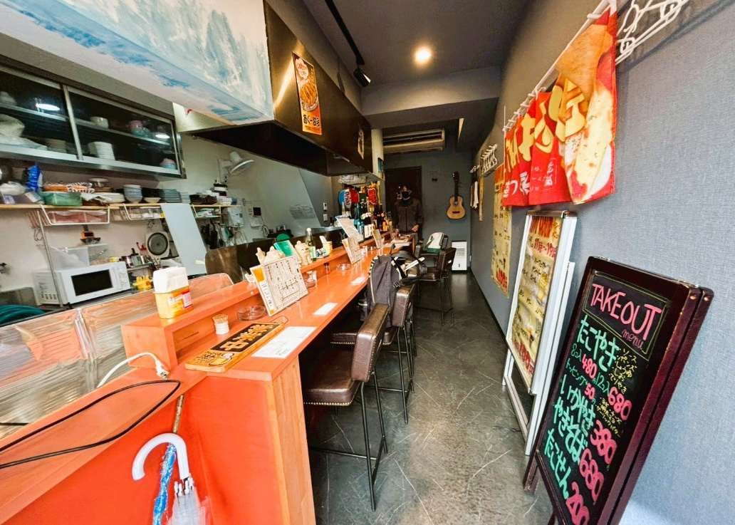 【寝屋川市 香里園駅 居抜き】徒歩5分・商店街路面13.7坪／内装美麗の居酒屋居抜き／造作165万円／京阪本線主要導線立地