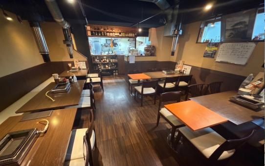 【川崎市中原区・武蔵新城駅徒歩7分】賃料19.8万円の1階小箱焼肉居抜き物件／業態制限なし・約10.5坪