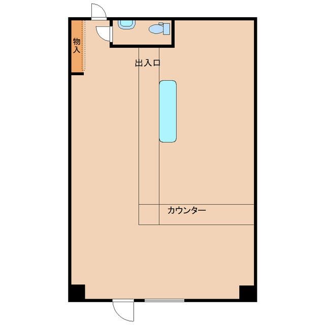 【愛知県豊川市】諏訪町駅徒歩3分 駅近 24時間営業可能◎家賃10万以下！角部屋カウンター付物件