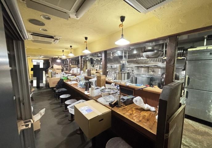 【新宿区・落合駅徒歩3分】４番出口至近！１階路面で視認性も◎ラーメン屋居抜き物件！