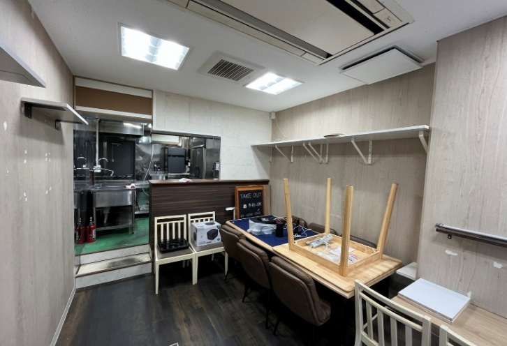 【新宿区・西新宿駅徒歩3分】オフィス街ランチ需要を狙う1階路面そば店居抜き物件／駅利用約8.9万人・約6.61坪