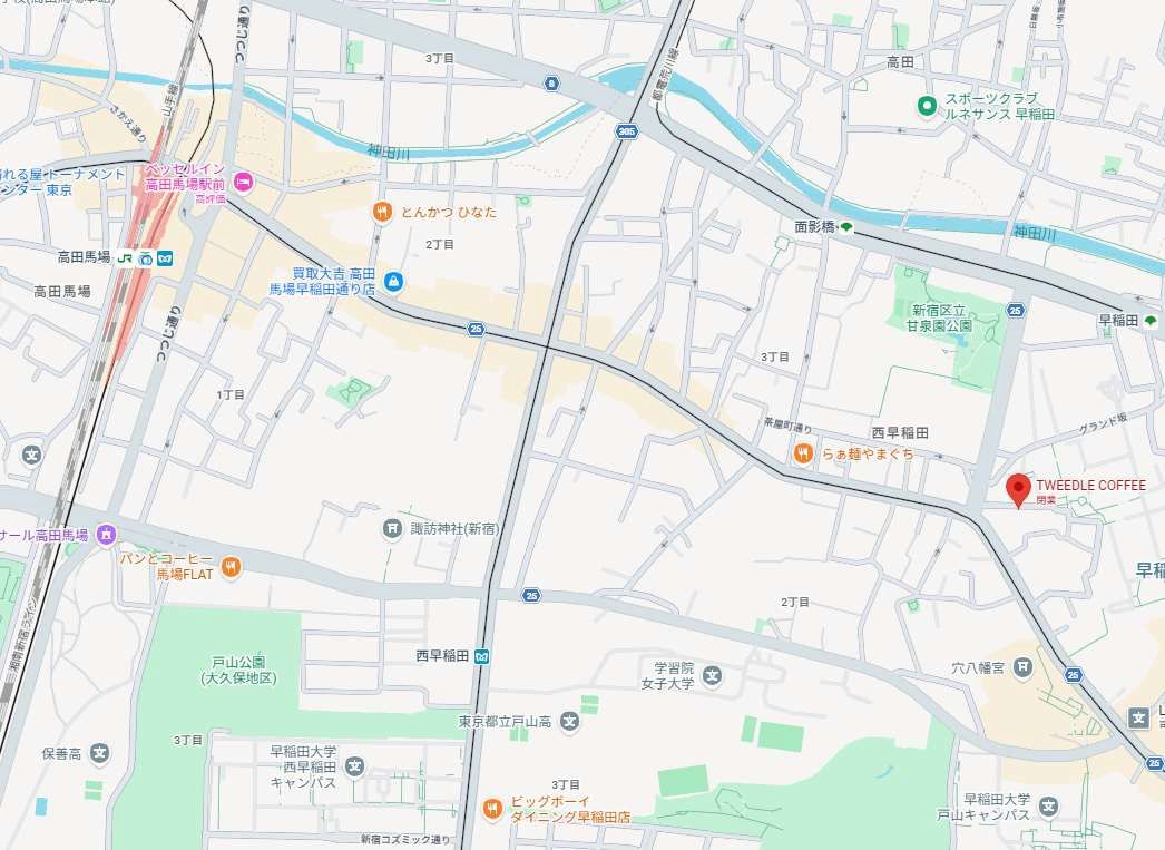 【新宿区・高田馬場/早稲田 居抜き物件】早稲田大学近く・18.5坪のカフェ/ダイニングバー居抜き店舗