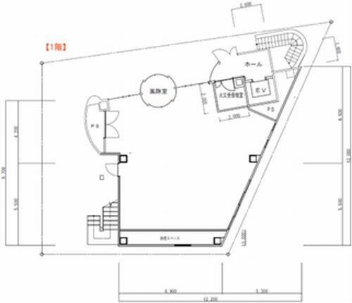 【板橋区・地下鉄赤塚駅徒歩2分】1フロア1テナント・スケルトン仕様！新耐震基準対応の23坪飲食店向け物件！