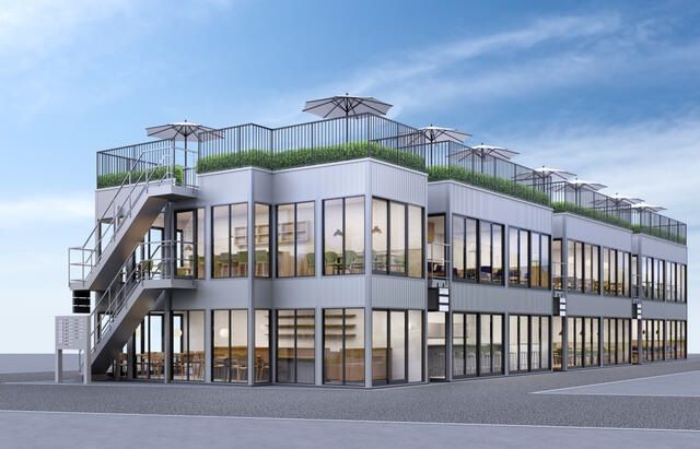 【横浜市・⽇ノ出町駅徒歩4分】新築／飲食可・1フロア1テナント／8月末までフリーレント有