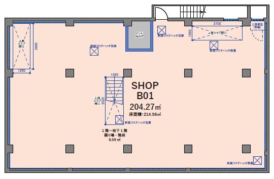 【港区・三田駅徒歩5分】都営浅草線｜地下1フロア貸切・約61.79坪の大型区画・重飲食相談可・24時間利用可・スケルトン