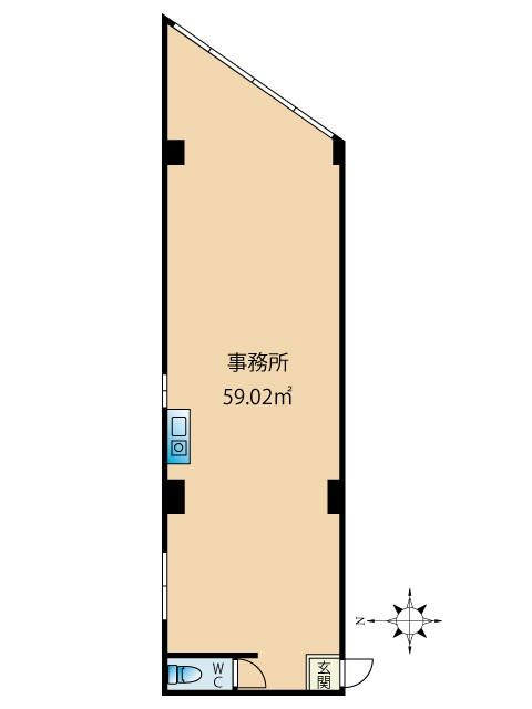 【福岡市・香椎宮前駅徒歩2分】⻄鉄⾙塚線/1階路面・17.85坪！/飲食店開業におすすめの角部屋店舗