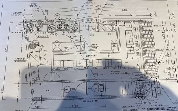 【足立区・西新井駅徒歩2分】1階路面のラーメン店居抜き物件／L字カウンター付き・個人開業向き