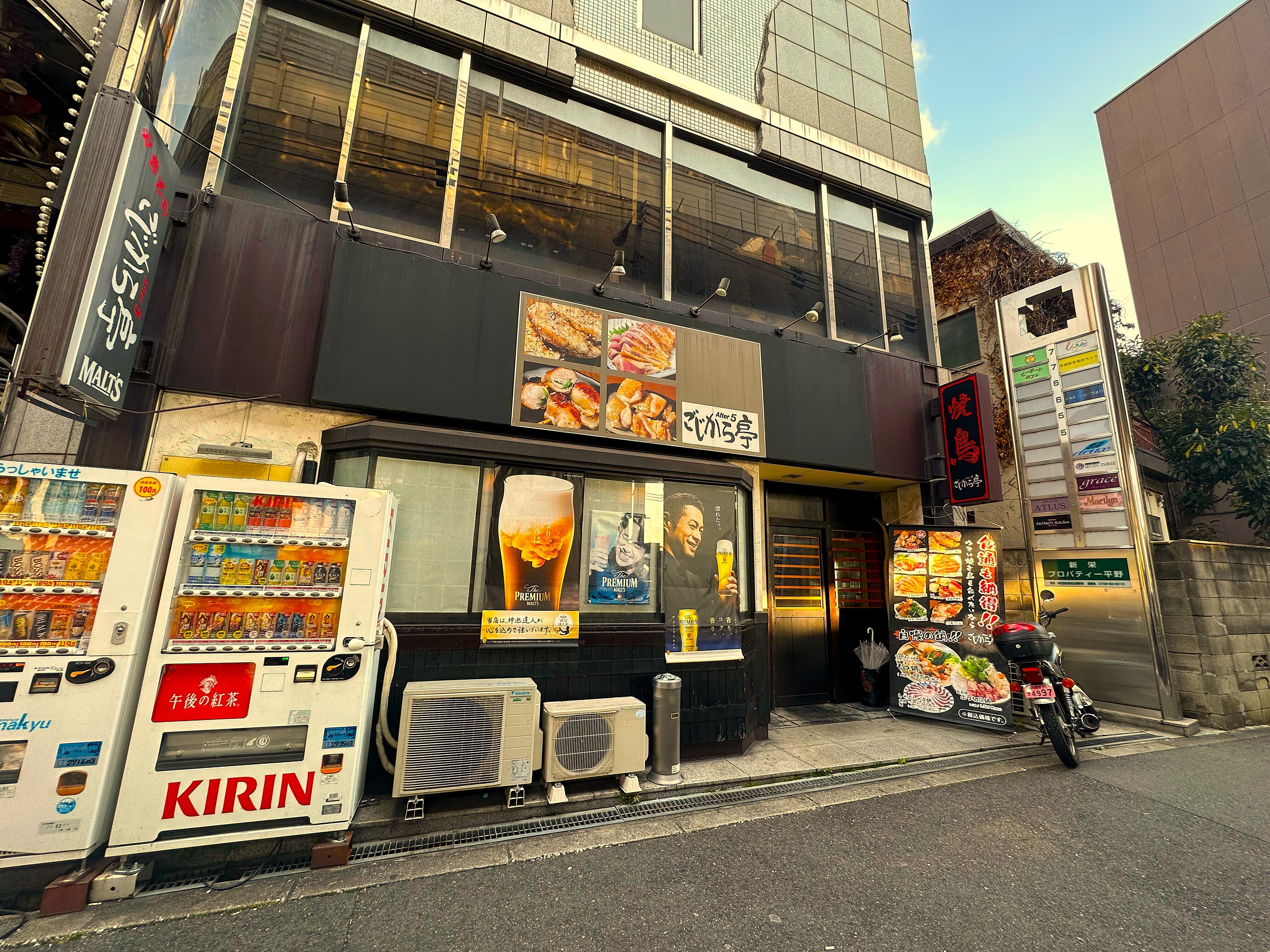 地下鉄谷町線平野駅徒歩1分！重飲食可能な焼鳥店居抜き！